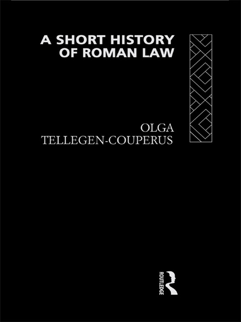 Cover image for book A Short History of Roman Law