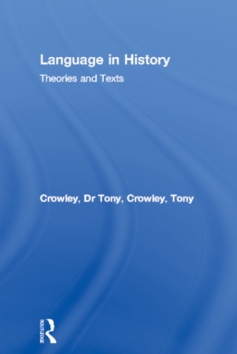 Cover image for book Language in History