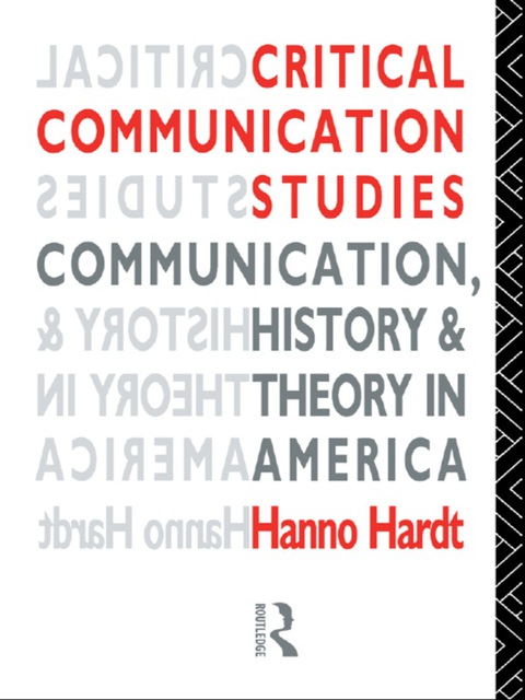 Cover image for book Critical Communication Studies