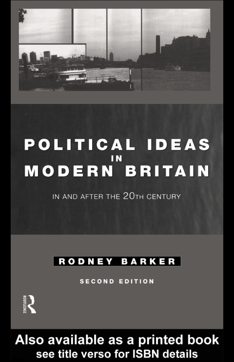 Cover image for book Political Ideas in Modern Britain