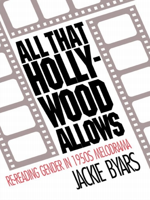 Cover image for book All that Hollywood Allows