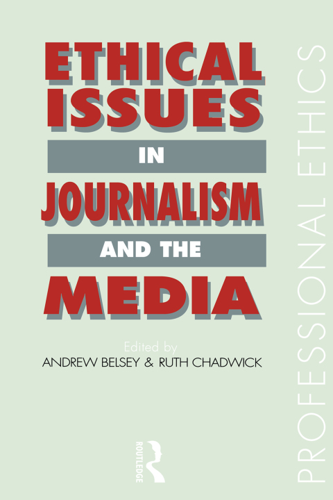 Cover image for book Ethical Issues in Journalism and the Media