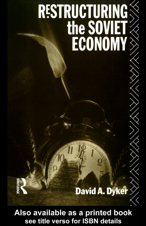 Cover image for book Restructuring the Soviet Economy