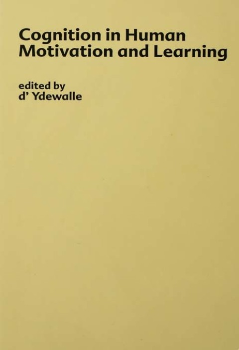 Cover image for book Cognition in Human Motivation and Learning