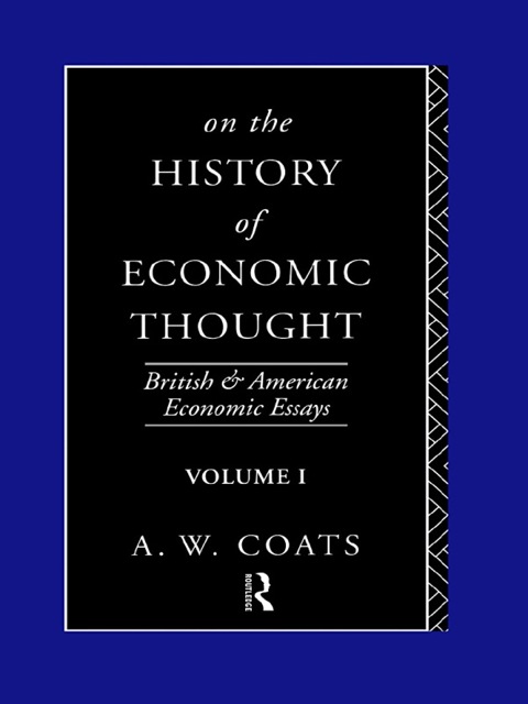 Cover image for book On the History of Economic Thought