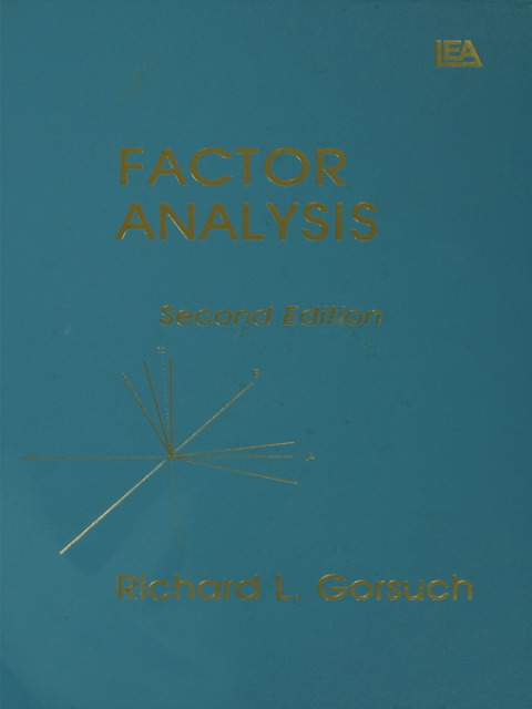 Cover image for book Factor Analysis