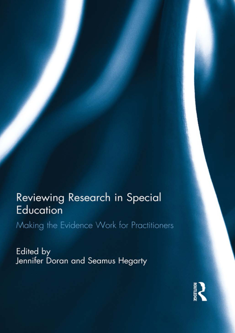 Cover image for book Reviewing Research in Special Education