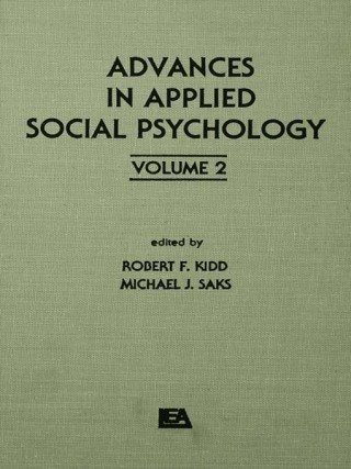 Advances in Applied Social Psychology