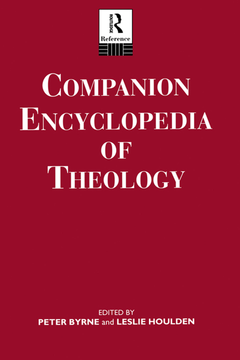 Cover image for book Companion Encyclopedia of Theology