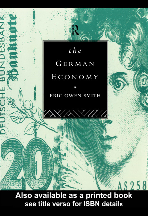 Cover image for book The German Economy