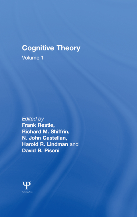Cover image for book Cognitive Theory