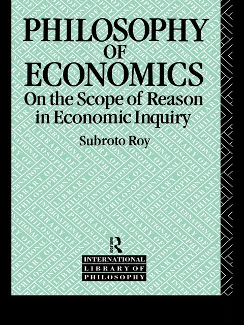 Cover image for book The Philosophy of Economics