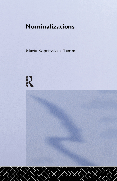 Cover image for book Nominalizations