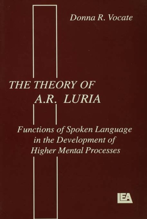 Cover image for book The theory of A.r. Luria