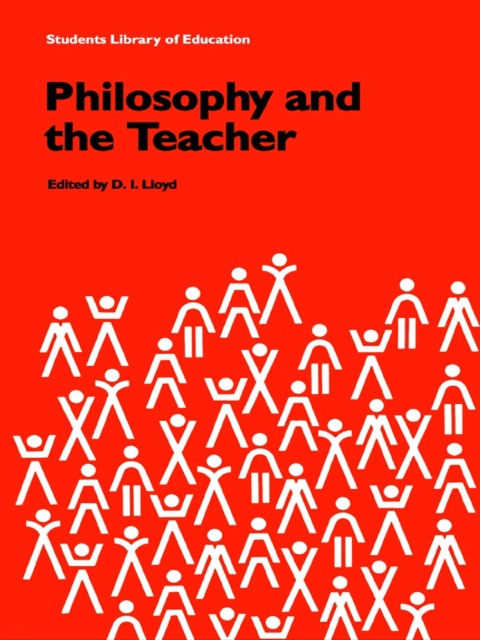 Cover image for book Philosophy and the Teacher