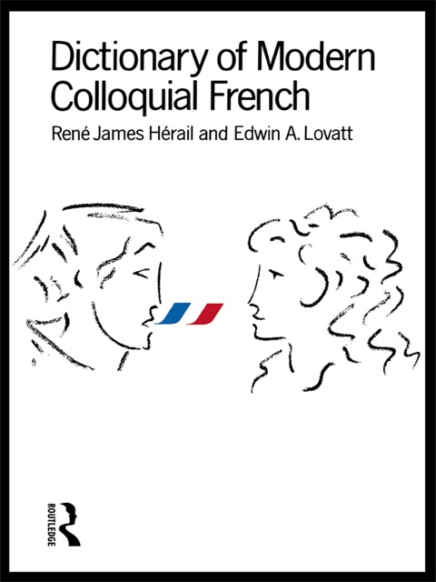 Cover image for book Dictionary of Modern Colloquial French