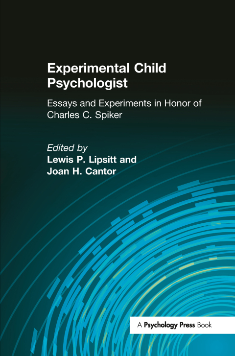 Cover image for book Experimental Child Psychologist