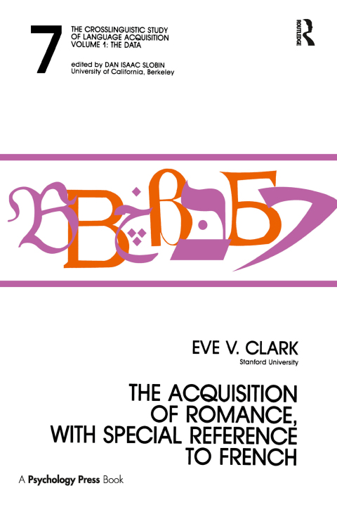 Cover image for book The Acquisition of Romance, With Special Reference To French