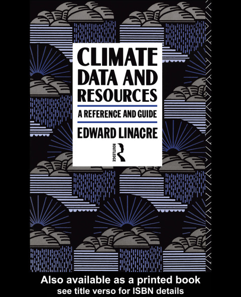 Cover image for book Climate Data and Resources