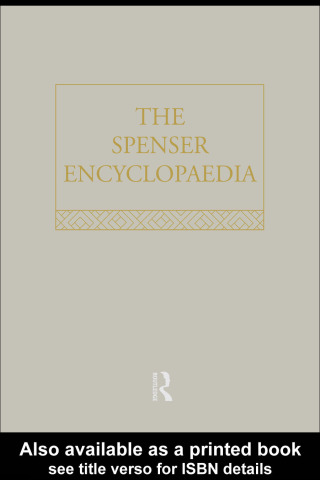 The Spenser Encyclopedia