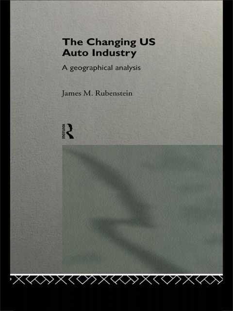 Cover image for book The Changing U.S. Auto Industry