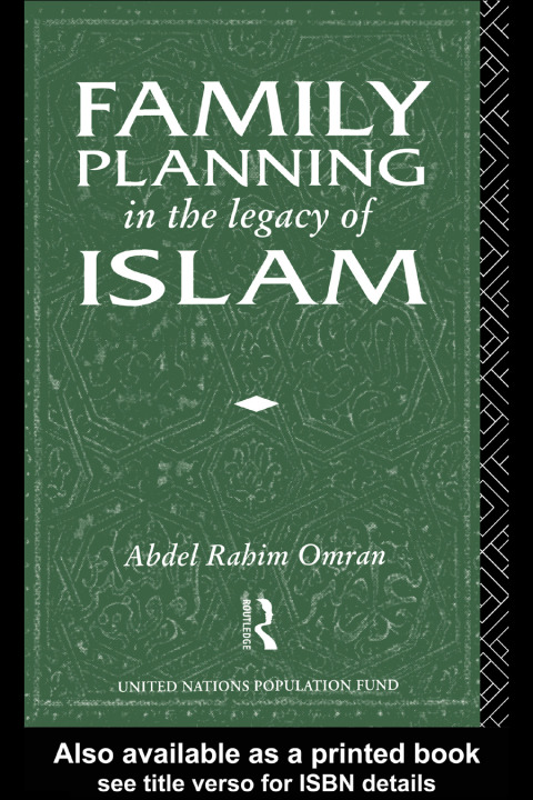 Cover image for book Family Planning in the Legacy of Islam
