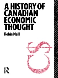 Cover image: A History of Canadian Economic Thought 1st edition 9780415054126
