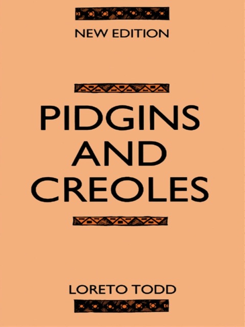 Cover image for book Pidgins and Creoles