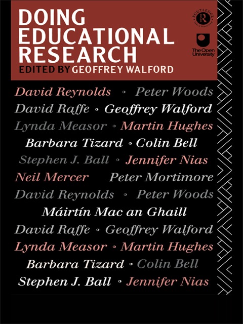Cover image for book Doing Educational Research