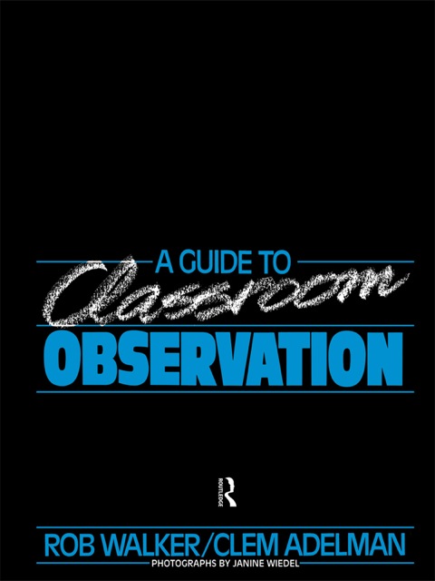 Cover image for book A Guide to Classroom Observation