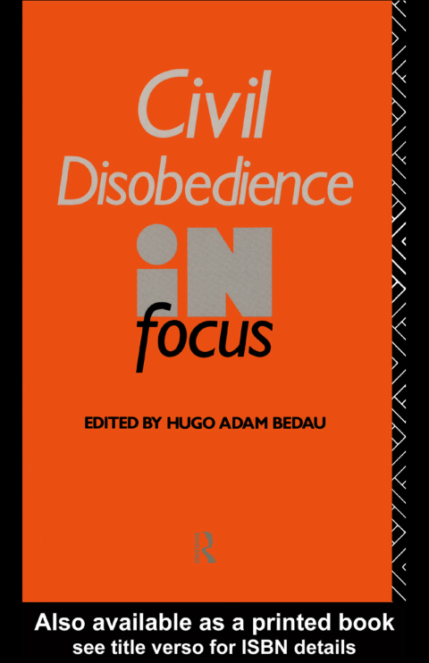 Cover image for book Civil Disobedience in Focus