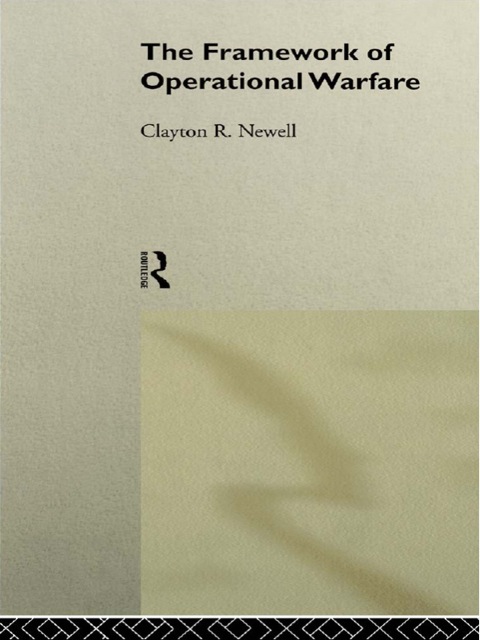 Cover image for book The Framework of Operational Warfare