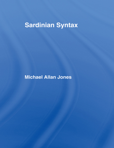Cover image for book Sardinian Syntax