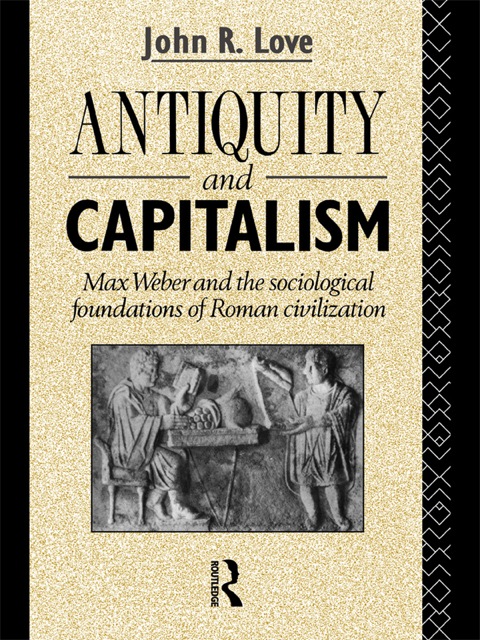 Cover image for book Antiquity and Capitalism