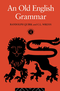 صورة الغلاف: An Old English Grammar 2nd edition 9780415045346