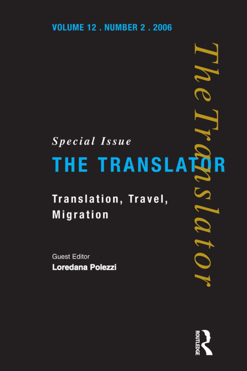 Cover image for book Translation, Travel, Migration