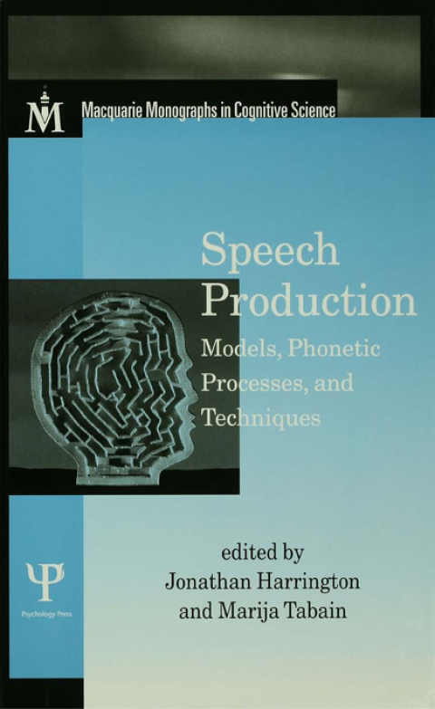 Cover image for book Speech Production