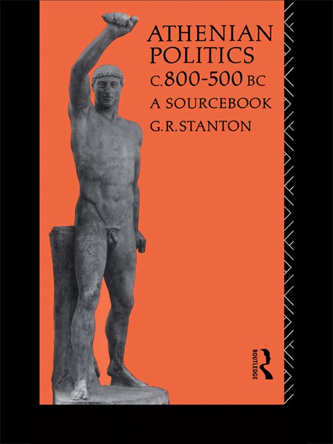 Cover image for book Athenian Politics c800-500 BC