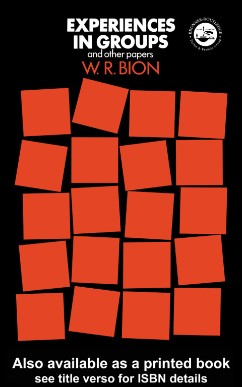 Cover image for book Experiences in Groups