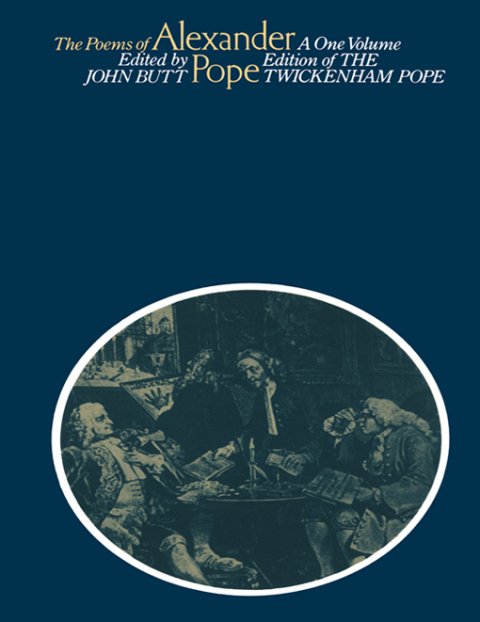Cover image for book The Poems of Alexander Pope