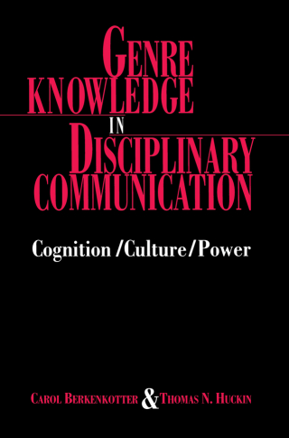 Genre Knowledge in Disciplinary Communication
