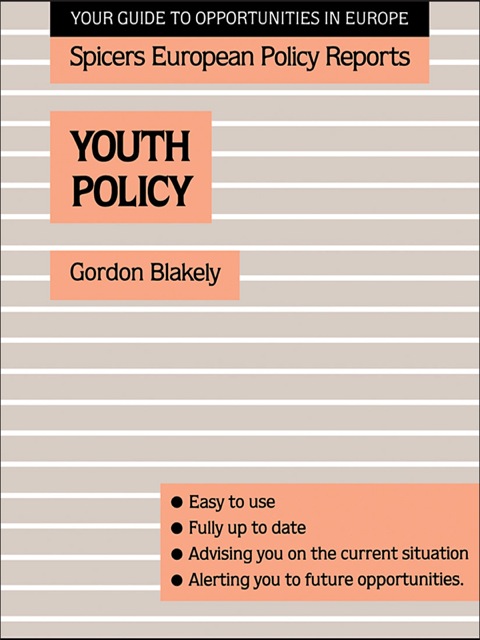 Cover image for book Youth Policy