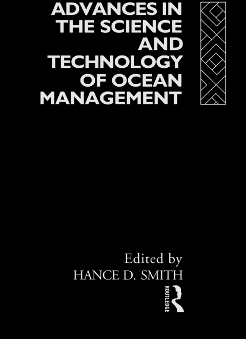 Cover image for book Advances in the Science and Technology of Ocean Management