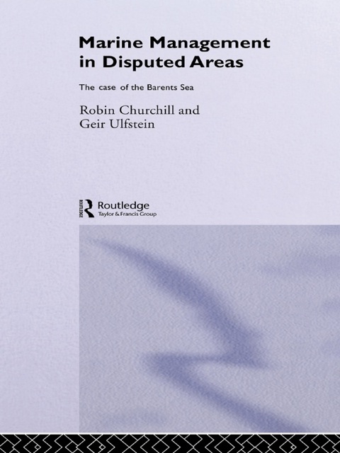 Cover image for book Marine Management in Disputed Areas