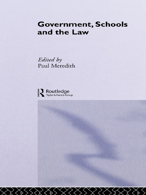 Cover image for book Government, Schools and the Law
