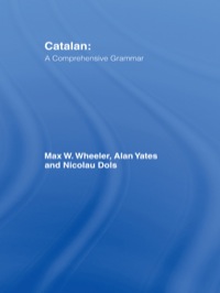 Cover image: Catalan: A Comprehensive Grammar 1st edition 9780415207775