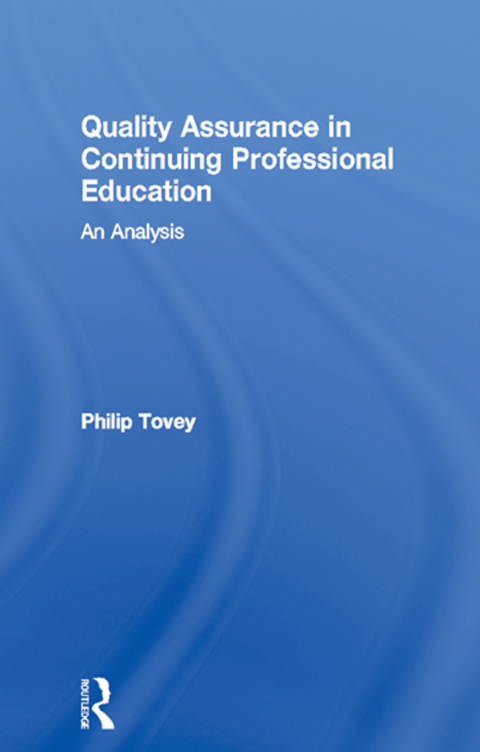 Cover image for book Quality Assurance in Continuing Professional Education