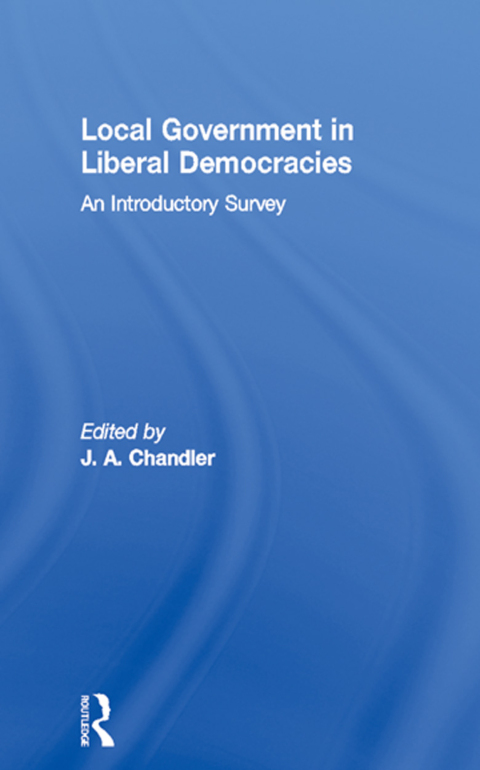 Cover image for book Local Government in Liberal Democracies