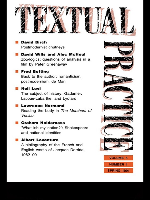Cover image for book Textual Practice