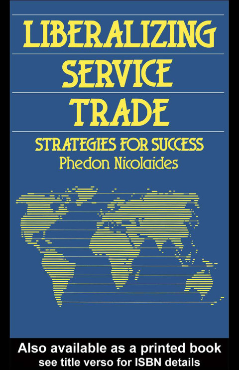 Cover image for book Liberalizing Service Trade